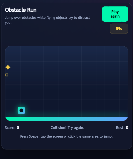 Memory Challenge screenshot